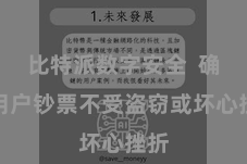 比特派数字安全  确保用户钞票不受盗窃或坏心挫折