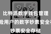 比特派数字钱包管理  保险用户的数字钞票安全存储