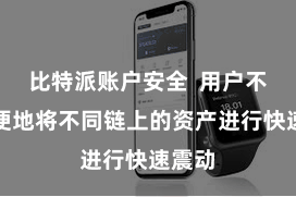 比特派账户安全  用户不错方便地将不同链上的资产进行快速震动