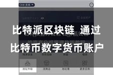 比特派区块链  通过比特币数字货币账户